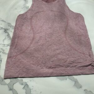 Lululemon Women's Swiftly Tech Racerback Tank Size 8 in muted red